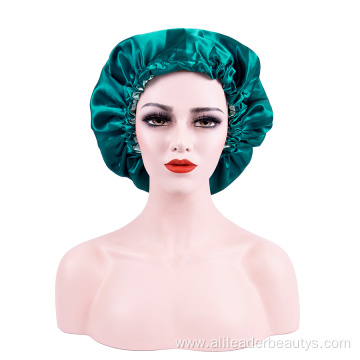 Adjustable Satin Bonnet Silk Night Cap For Hair